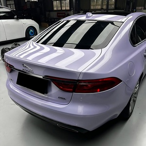 Película Protectora de Carrocería PPF ZIRUI Color Morado Polvo de Estrellas Metálico de Lujo para Jaguar, TPU de Alta Calidad de 7.5mil, Protección UV IR, Garantía de 6 Años - Product Image 3