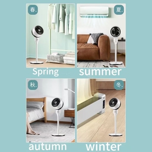 Ventilateur sur pied humidificateur brumisateur 18-28,9 pouces avec télécommande numérique et minuterie, refroidisseur d'air industriel à pulvérisation d'eau - Product Image 4