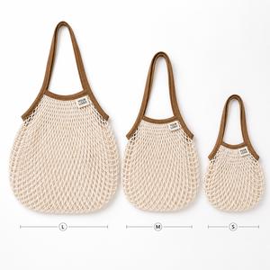 Borsa a Rete Estetica con Logo Personalizzato, Manico Lungo, Riutilizzabile, in Cotone, per Spesa <span class=keywords><strong>e</strong></span> <span class=keywords><strong>Spiaggia</strong></span> - Product Image 5