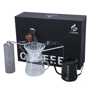 Portable Coffee Brew Travel Accessories Bag Cafe Drip Gift Set Barista Group