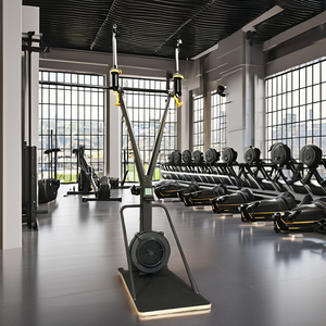 Simulateur de ski commercial d'intérieur avec résistance à l'air, appareil de fitness cardio pour salle de sport, machine d'aviron d'intérieur - Product Image 3