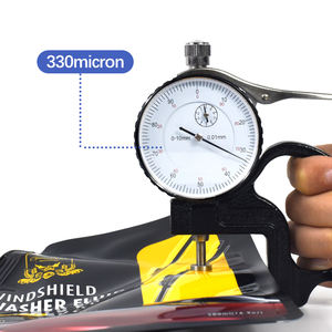 Tas cerat plastik <span class=keywords><strong>Mylar</strong></span> cetak cairan pencuci kaca depan mengkilap desain kustom kustom - Product Image 5