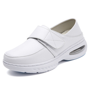 Breathable Leather <strong>Work</strong> <strong>Shoes</strong> Hospital Women's <strong>Nurse</strong> <strong>Shoes</strong> with Air Cushion - Product Image 2