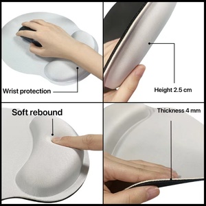 Factory Direct <strong>Mouse</strong> Pad Sewn Edge with Custom Logo Wholesale Low Price Colorful <strong>Mouse</strong> Pad with Non-Slip Rubber Base - Product Image 4