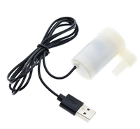 FYX Mini-Tauchpumpe DC 3V 5V 6V 9V Mikromotor Aquarium Springbrunnen Solar USB Powerbank Umwälzpumpe DIY
