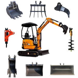 Nueva Miniexcavadora 2020 en Buen Estado para Granjas, con Caja de Cambios de Alta Eficiencia, Componentes Principales del Motor, 6 Meses de Garantía, Ligera, 2 kg - Product Image 1