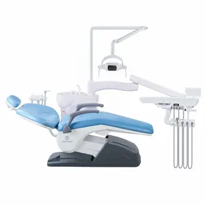 Xmas big sale cozy comfortable high grade dental equipment /Noiseless DC motor dental chair price / progressive dental unit DC23