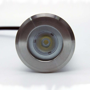 Ngoài Trời Không Thấm Nước Thép Không Gỉ Epistar LED Ánh Sáng Ngầm Dmx512 Điều Khiển Ấm Trắng 3W 24V IP68 Cho Sàn Chiếu Sáng Mặt Đất - Product Image 6