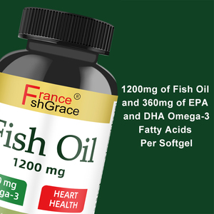 ผู้ผลิตอาหารเสริมน้ำมันปลาสำหรับผู้ชายและผู้หญิง ช่วยบำรุงสุขภาพระดับเซลล์และระบบเผาผลาญ น้ำมันปลาแบบซอฟต์เจล - Product Image 2