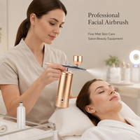 Pistolet aérographe portable avec buse de 0,3 mm, kit aérographe rechargeable pour soins du visage, maquillage, peinture artistique, nail art