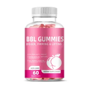 Wholesale Private Label Big BBL Gummies Buttock Butt Enhancement Gummy BBL Gummies For Women