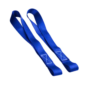 Sangle <span class=keywords><strong>de</strong></span> cargaison en textile élastique bleu PP Castle 25 mm avec attache à crochet métallique - Product Image 6