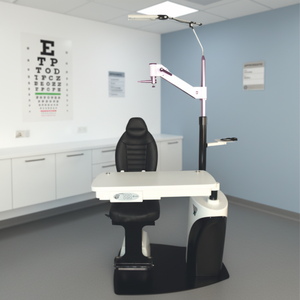Equipo Médico OEM para Ópticas, Unidad Oftálmica Motorizada Ajustable, Conjunto de Mesa y Silla Eléctrica Combinada - Product Image 6