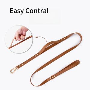 <span class=keywords><strong>Harnais</strong></span> pour <span class=keywords><strong>chat</strong></span> réglable avec logo personnalisé collier imperméable pour animaux de compagnie en cuir <span class=keywords><strong>anti</strong></span>-fuite <span class=keywords><strong>harnais</strong></span> pour chien <span class=keywords><strong>harnais</strong></span> ensemble de laisse contrôle facile - Product Image 2