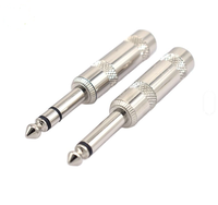 Connecteur audio stéréo mono en nickel pour haut-parleur, câble patch fin pour instrument de musique - Vente en gros usine