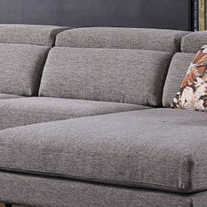 Grey vải cắt sofa thiết lập phong cách dài băng ghế dự bị 7 chỗ ngồi có thể tháo rời Bìa ngả phòng khách phòng ngủ làm sofa - Product Image 6