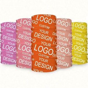 Bandana multifonctionnel léger et personnalisé, nouveau design tendance, impression sérigraphique, sans couture, vente en gros - Product Image 5