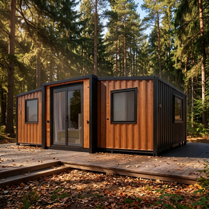 Casa Prefabricada Estándar Australiana de 2 Habitaciones, Tipo Granny Flat, Villa de Lujo Expandible Fabricada en China con Cocina y Baño - Product Image 1