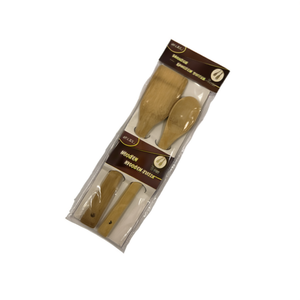 MNJ Wooden Spatula Set 2Pcs Kitchen Cooking Tool - Product Image 1