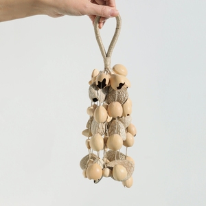 Wholesale Handmade Natural Fruit Shell Rattle <b>Wind</b> <b>Chime</b>, Multiple Style Hanging Bell For Yoga Sound Therapy - Product Image 3