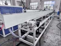 Ligne d'extrusion de tiges en PU, machine de fabrication de tiges/bandes en plastique PU, machine à bâtons en PU, ligne de profilés TPU