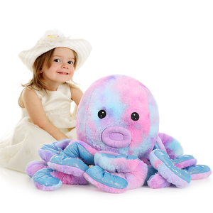 Hợp Thời Trang Virus <span class=keywords><strong>Tie</strong></span> <span class=keywords><strong>Dye</strong></span> Chân Dài Bạch Tuộc Sang Trọng Gối Nhồi Bông Đồ Chơi Cho Trang Trí Nội Thất Sinh Thái Thân Thiện Cuddly Squishy Căng Thẳng Thuốc Giảm - Product Image 1