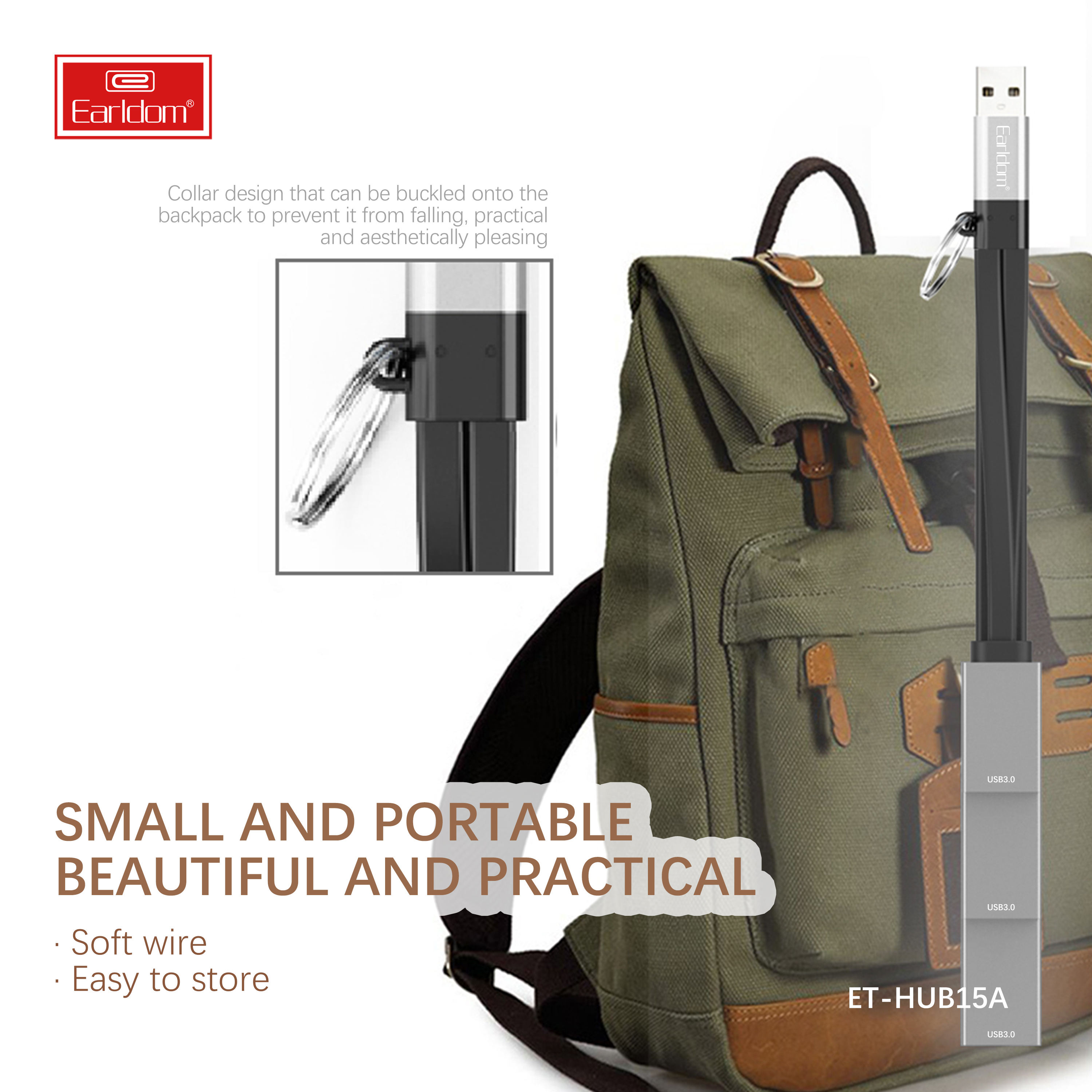 Earldom in USB OTG Adapter High-Speed Hub Solution