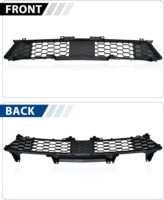 Grille de pare-chocs avant inférieure pour Ford Mustang S650 GT GT Premium 2024-2025 – Remplacement du panneau central de la calandre avant