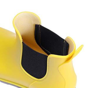 Dames à la mode Quotidienne Porter Confortable PVC Personnalisé <span class=keywords><strong>Pas</strong></span> <span class=keywords><strong>Cher</strong></span> Femmes Botte <span class=keywords><strong>Chelsea</strong></span> Botte de Pluie - Product Image 4