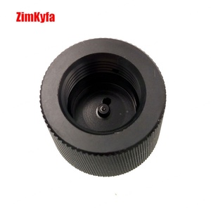 Adaptador de Aleación de Aluminio Negro para Roscas G1/2-14, Regulador de CO2 HPA con Conector Rápido de 8mm Macho/Hembra - Product Image 5