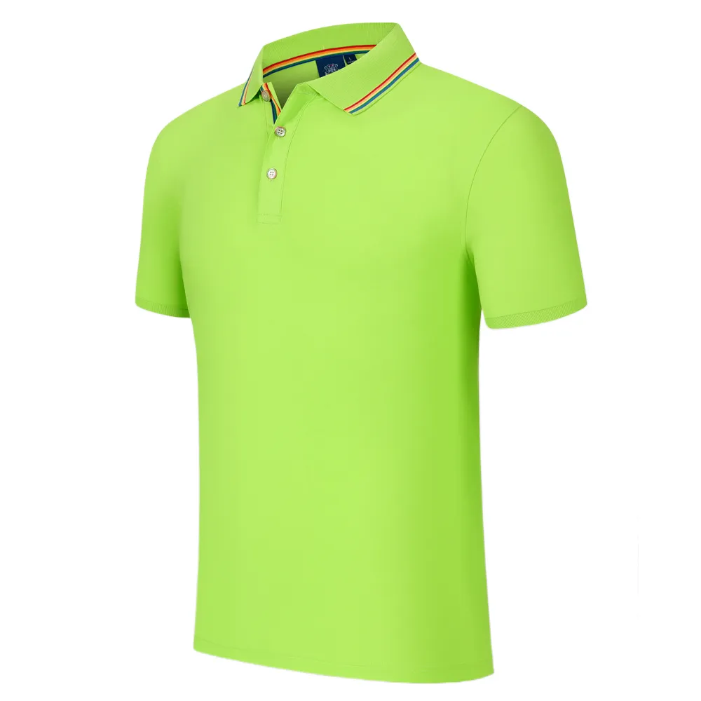 Männer Jersey Material Montagut T Stock Günstige Kleidung Großhandel Polo-Shirt für Männer mit gestreiftem Kragen mit Logo