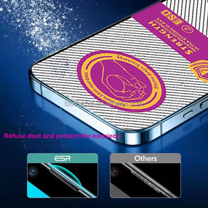 HD Premium superior de vidrio templado claro <span class=keywords><strong>barato</strong></span> cubierta completa Protector de pantalla teléfono celular películas protectoras para <span class=keywords><strong>Iphone</strong></span> 15 16 Pro Max - Product Image 6