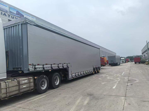 รถพ่วงกึ่งพ่วงแบบปิด Fengniao Shandong Tri Axle 53 ฟุต ขายดี ราคาสุดคุ้ม รับน้ำหนัก 1-2 ตัน ขนาด 12.5x2.5x1.5 เมตร - Product Image 4