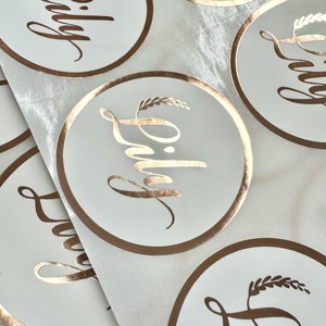 Custom <strong>Logo</strong> 3D Metallic Transfer Sticker Label Waterproof Nickel Metal With Cooper Green Gold Mixed Colors For Packaging Labels