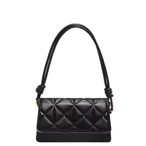 Bolso de mujer con cadena de estilo Retro de verano 2025, bolso cruzado de hombro pequeño con patrón de diamantes - Product Image 2