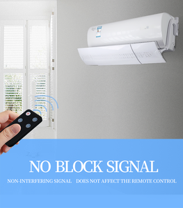 Bộ chắn gió điều hòa không khí có thể thu vào, tấm chắn gió điều chỉnh, lắp đặt miễn phí, tấm chắn gió điều hòa - Product Image 5