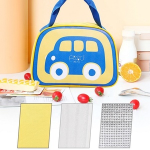 Sac isotherme personnalisé en tissu Oxford 300D imprimé dessin animé, sac à déjeuner en aluminium OEM pour enfants - Product Image 6