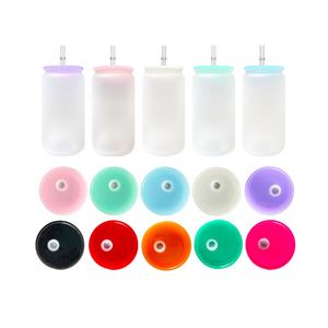 BPA Free Colorful <b>Plastic</b> Lid for 16oz Double Wall <b>Snow</b> <b>Globe</b> Glass Can - Product Image 2