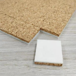 Tampons séparateurs en liège Protecteurs de bord de protection en verre <span class=keywords><strong>isolant</strong></span> sans colle avec tampons d'espacement - Product Image 2