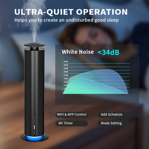<span class=keywords><strong>Diffusore</strong></span> di <span class=keywords><strong>Aromi</strong></span> <span class=keywords><strong>Silenzioso</strong></span> Portatile per Hotel e Uffici, Macchina per Fragranze a 360° in Lega di Alluminio Senza Acqua - Product Image 2