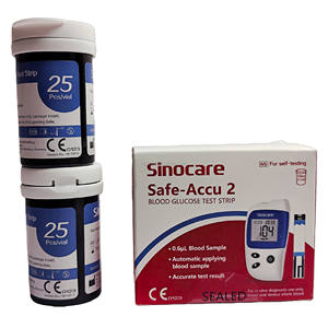 Glucómetro y Tiras Reactivas <span class=keywords><strong>Sinocare</strong></span> Safe Accu2 - Product Image 1