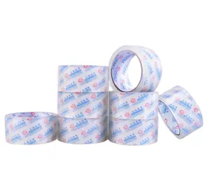 Wholesale Price Acrylic Water Super Clear Transparent Crystal Bopp Packaging Tape