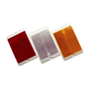 عاكسات عاكسة عاكسة خلفية بيضاء وخلفية للبيع بالجملة للسيارات والشاحنات والمقطورة - Product Image 1