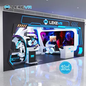LEKE VR One-Stop VR Theme Park Business Equipo de atracción de realidad virtual Set 9D VR Simulator Hardware