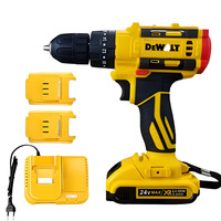 Perceuse sans fil Lanceforce à couple puissant, 21V 24V 48V, avec embouts de 10 mm, tournevis électrique durable, OEM