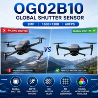 Módulo de Cámara USB de 2MP con Obturador Global, Sensor OG02B10, 1600x1300, Alta Velocidad 60fps, Mini Cámara UVC para Robot SLAM y AR/VR