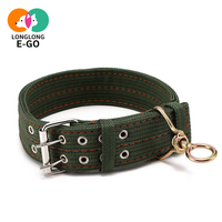 Nouvel Arrivage – Ensemble Collier et Laisse pour Chien en Sangle Large et Épaisse à Double Rangée, Tendance et Robuste, pour Chiens de Petite, Moyenne et Grande Taille