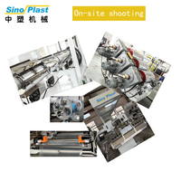 Ligne d'extrusion écologique automatique à haut rendement d'extrudeuse de feuille en plastique réutilisée de PP/PE/PS 200 kg/h machine d'extrusion d'emballage alimentaire