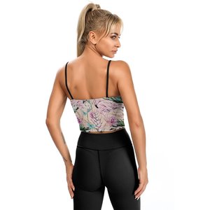 Camiseta sin mangas personalizada para <span class=keywords><strong>mujer</strong></span>, Top estampado por sublimación - Product Image 2