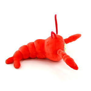 定制原创设计男女通用超柔软毛绒龙虾玩具刺绣填充玩偶，填充物为PP棉 - Product Image 4